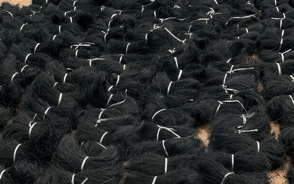 Sun Curing Rows
